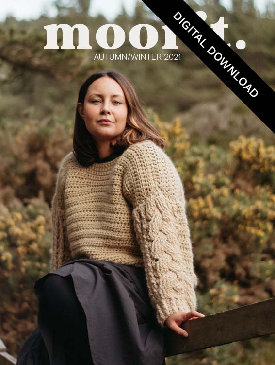 Moorit Issue 1 cover with text superimposed in the corner reading "DIGITAL DOWNLOAD"