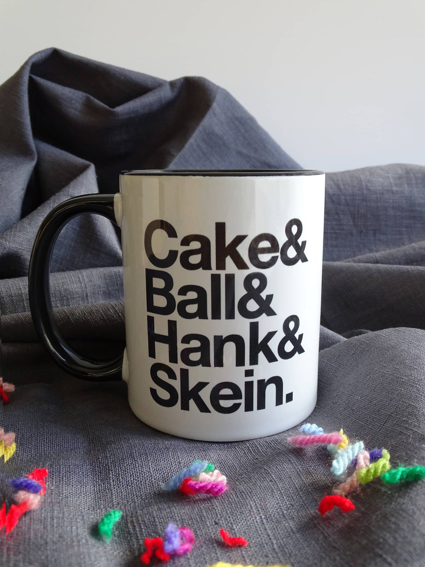 Cake & Ball & Hank & Skein Mug